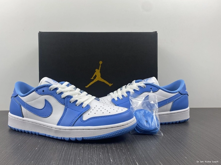 1 Jordan Low Retro Golf UNC - DD9315-100 0323